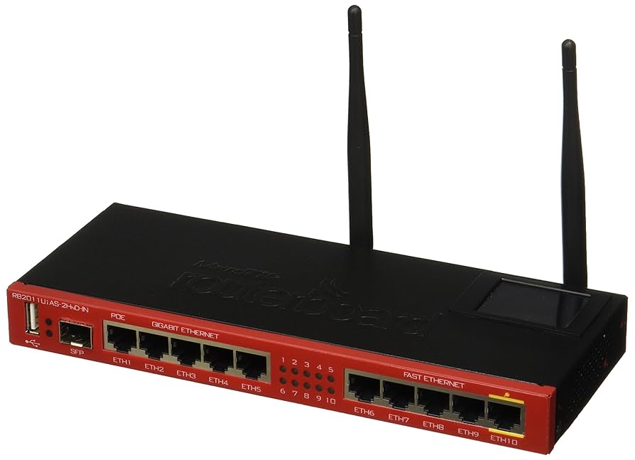 【新品未使用】MikroTik routerboard RB2011 Amazon.com: Mikrotik Routerboard RB2011UiAS-2HnD-IN Sfp Port
